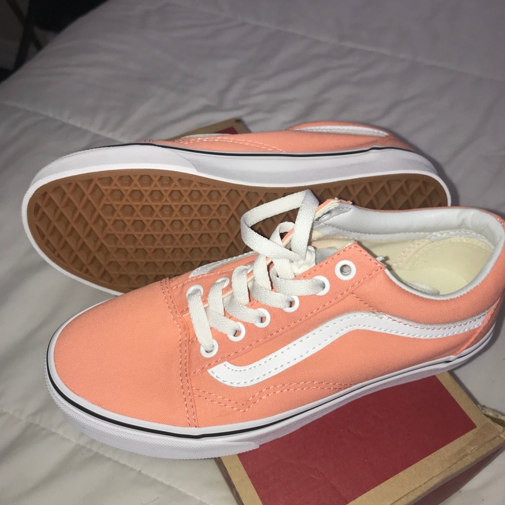 Peach vans